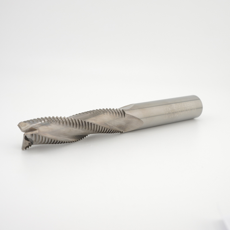 KWS Three-Flute Spiral Roughing Milling Cutter