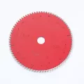 KWS 250mm 80t tct universal red circular saw blade for cutting wood