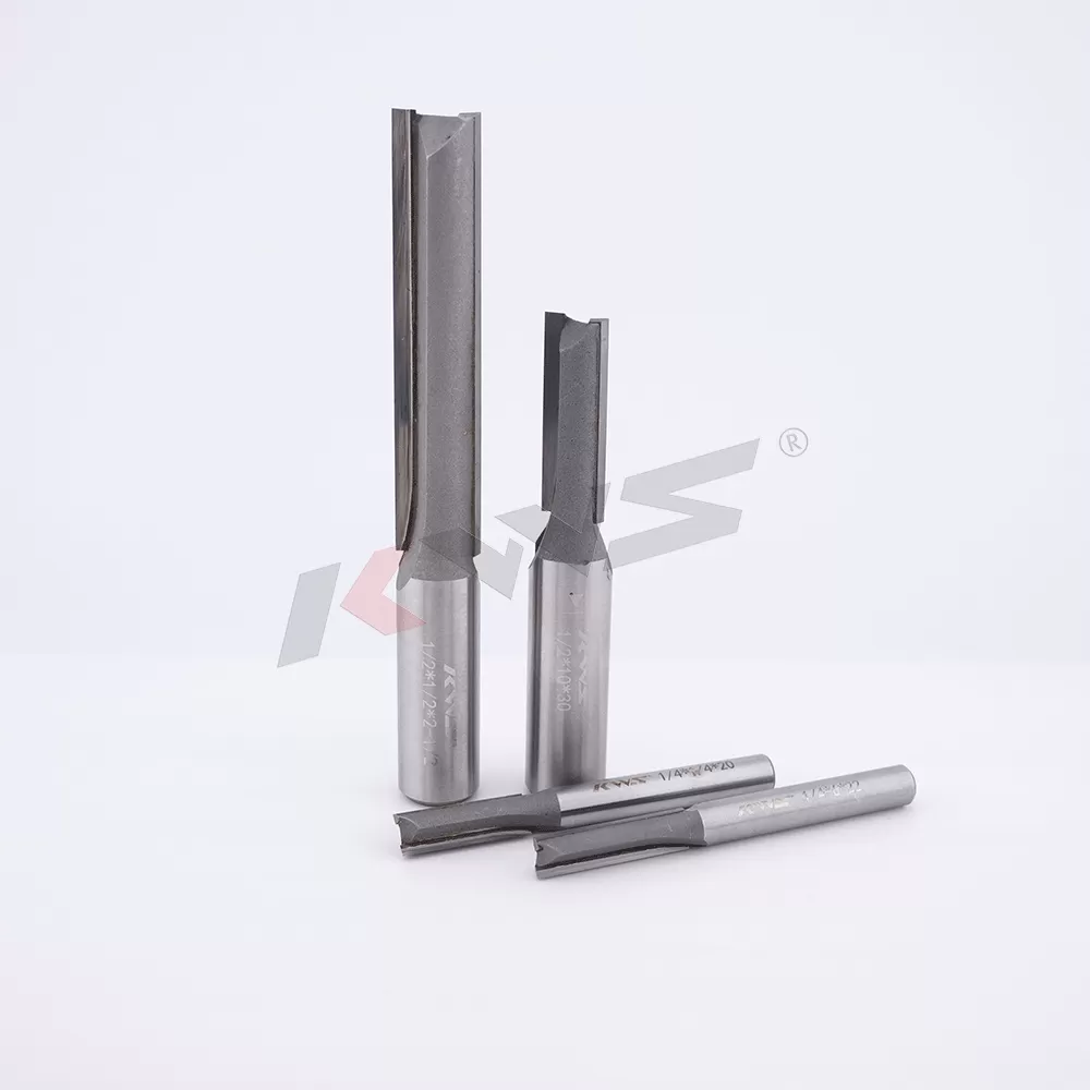 KWS Customized TCT Milling Cutter Grooving Straight Router Bit for Wood